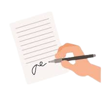 hand writing clipart